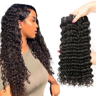 Deep Wave Bundles Brazilian Deep Curly Extensions - loxetress hair