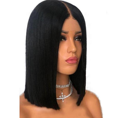 Human Lace Virgin Glueless Straight Hair Wigs - loxetress hair
