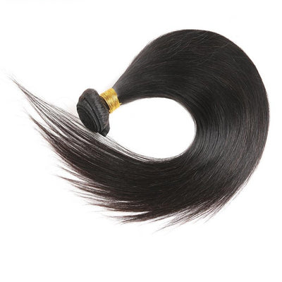 Natural Human Straight Weave Hair Extensions - loxetress hair